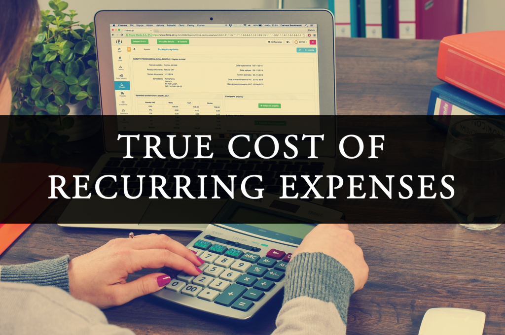 true-cost-of-recurring-expenses-life-beyond-fire